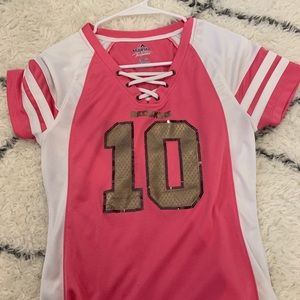 pink redskins jersey